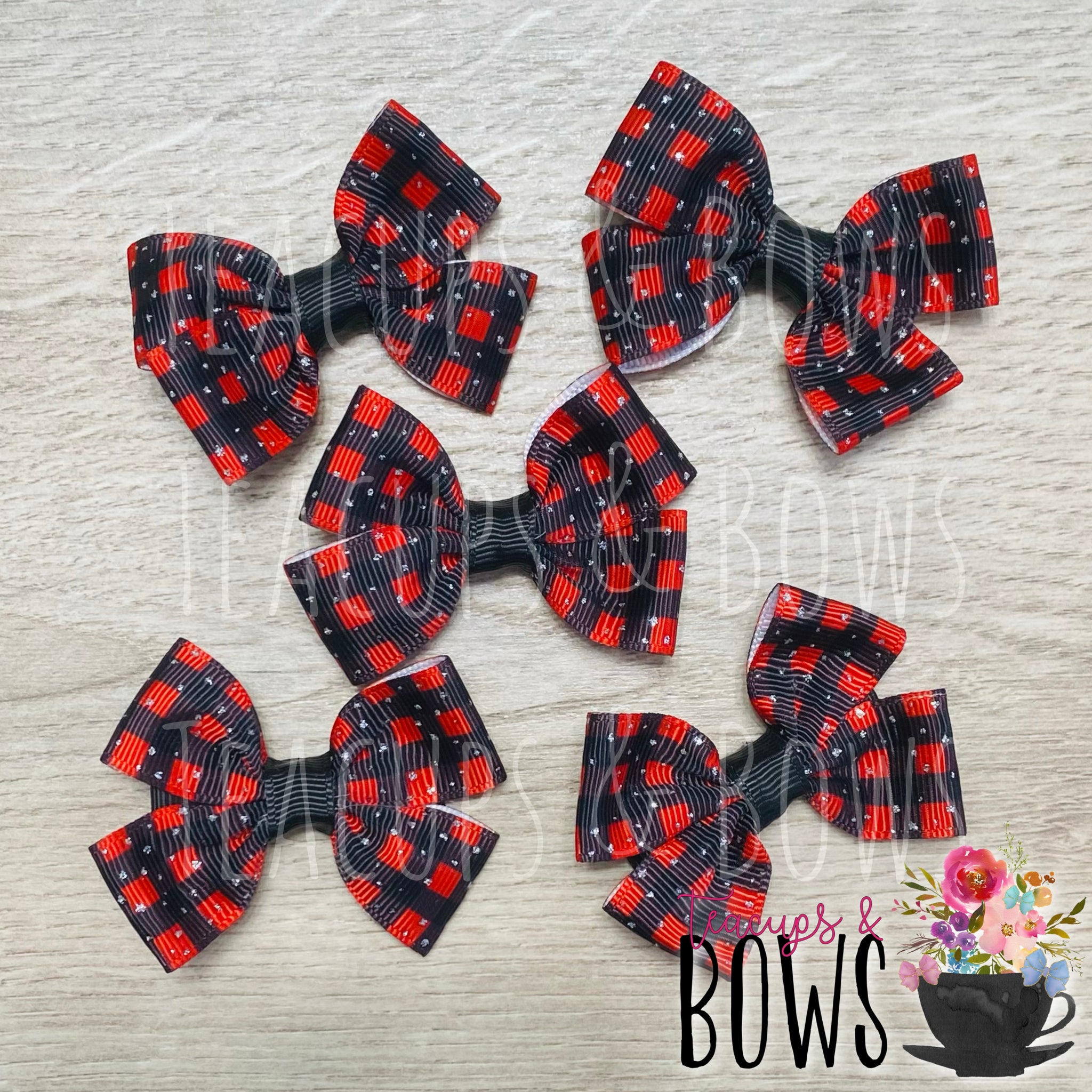 Sm. Classic Buffalo Plaid Sparkle