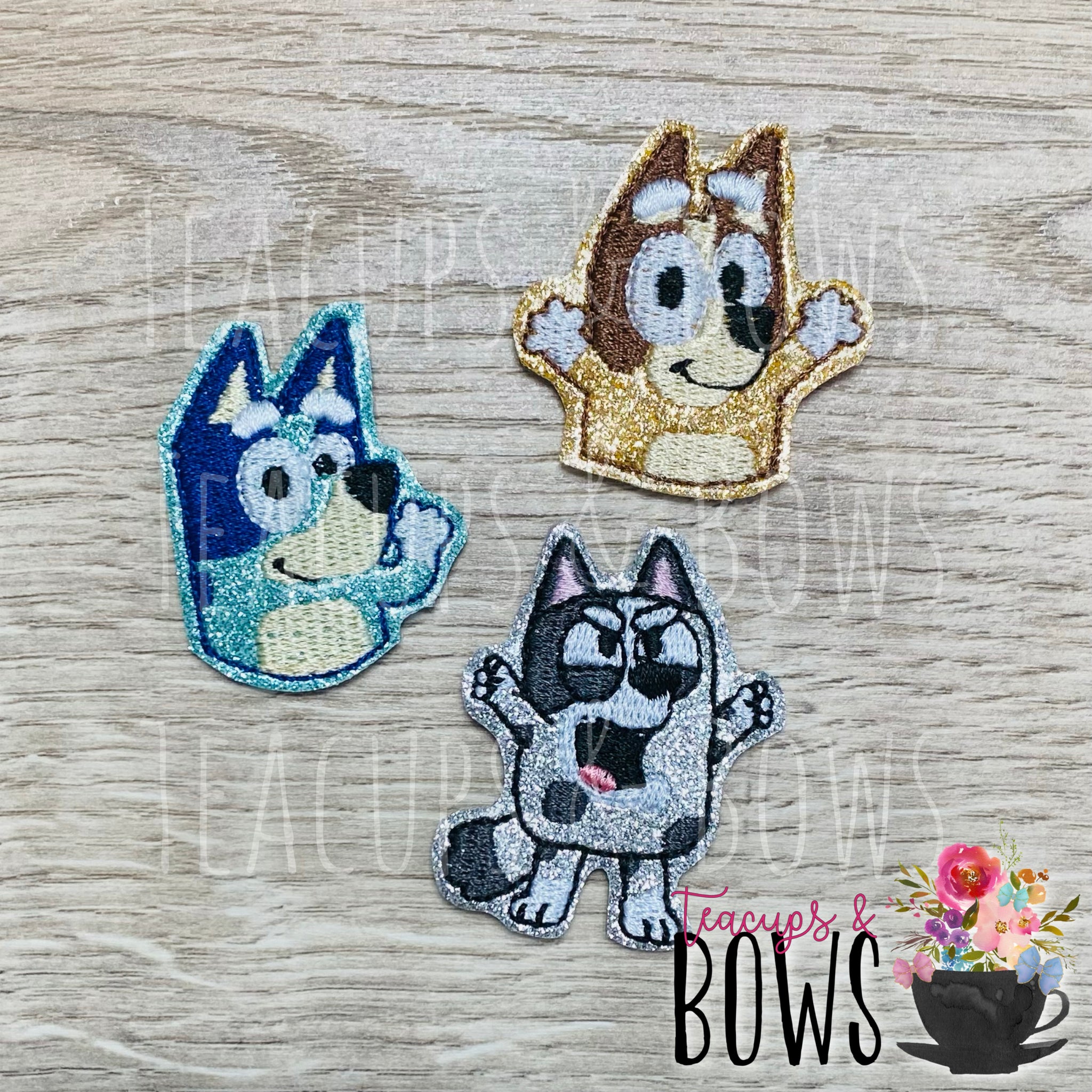 Healer Pups Feltie Clip Set